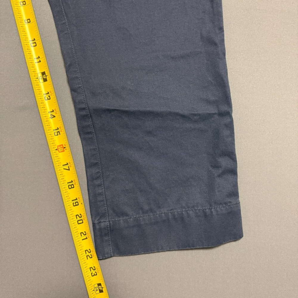 Arc'teryx Cropped Pants Women Size 10 Blue Gorpcore Outdoor Hiking Travel Cotton - Picture 6 of 14
